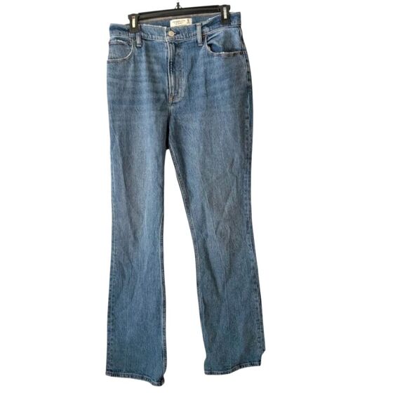 Abercrombie & Fitch 70s Vintage Flare Ultra High Rise Jeans 29/8 - Picture 1 of 6
